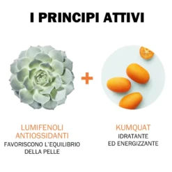 Jowaé Gel Vitaminizzato Idratante Energizzante Viso - Gel per idratare e defaticare la pelle, 40 ml