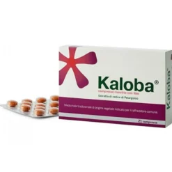 Kaloba Compresse Pelargonium Sidoides Trattamento Sintomatico del Raffreddore, 21 Compresse