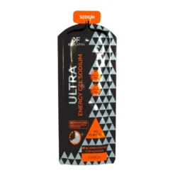 KeForma Ultra Energy Gel Sodium - Gel energetico per gli sport di resistenza, bustina da 68 g