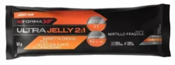 Keforma Ultra Jelly 2:1 Barretta energetica al mirtillo e fragola per energia rapida, 50 g