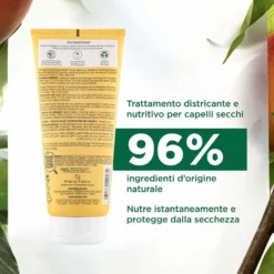 Klorane Burro di Mango - Balsamo Districante Nutritivo Capelli Secchi, 200ml
