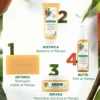 Klorane Burro di Mango - Shampoo Solido al Mango per Capelli Secchi, 80g