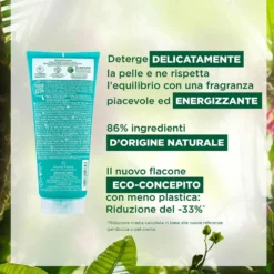 Klorane Eau de Tiaré - Gel Doccia Nutritivo con Burro di Cupuacu, 200ml