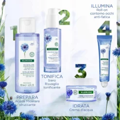 Klorane Fiordaliso - Siero Risveglio Tonificante all'Acido Ialuronico, 50ml
