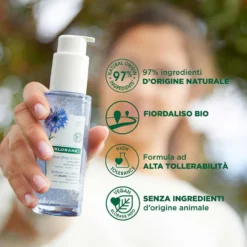 Klorane Fiordaliso - Siero Risveglio Tonificante all'Acido Ialuronico, 50ml