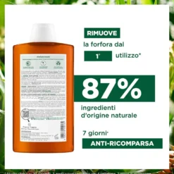 Klorane Galanga - Shampoo Riequilibrante Anti-Forfora, 400ml