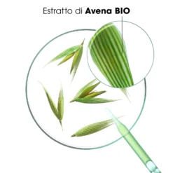 Klorane Latte D'Avena - Shampoo Ultra-Dolce per Tutti i Tipi di Capelli, 200ml