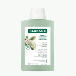 Klorane Latte di Mandorla - Shampoo Delicato per Tutti i Tipi di Capelli, 200ml