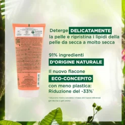Klorane Latte di Rosa - Crema Doccia Nutritiva con Burro di Cupuacu, 200ml