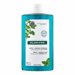 Klorane Menta Acquatica - Shampoo Detox Capelli Esposti all'Inquinamento, 400ml