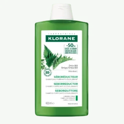 Klorane Ortica - Shampoo Seboriduttore Capelli Grassi, 400ml