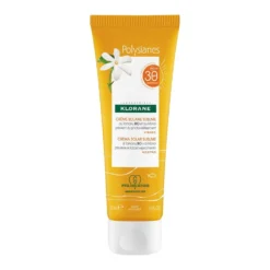 Klorane Polysianes - Crema Solare Viso Protezione Alta SPF30, 50ml