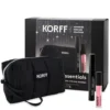 Korff Cofanetto Make-Up Essential - Set trucco per ciglia voluminose e labbra idratate, 3 pezzi