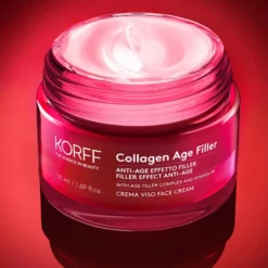 Korff Collagen Age Filler - Crema Viso Anti-Age Effetto Filler, 50ml
