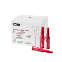 Korff Collagen Age Filler - Trattamento Anti-Age Tonificante Viso, 15 fiale