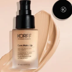 Korff Cure Make Up - Fondotinta Fluido Effetto Lifting Colore N. 02, 30ml