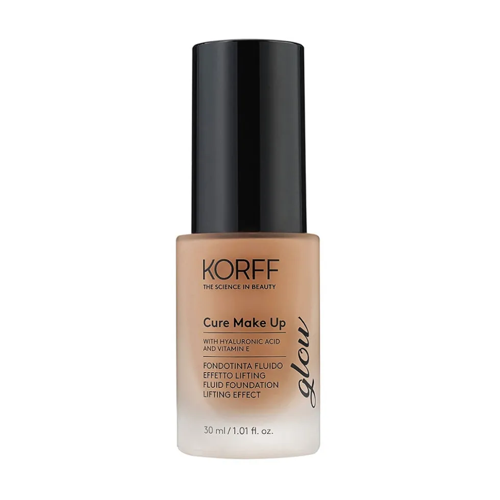 Korff Cure Make Up - Fondotinta Fluido Effetto Lifting Glow Colore N. 05, 30ml