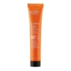 Korff Sun Secret - Fluido Viso Uniformante Anti Age SPF50+ Colorato Dark, 50ml