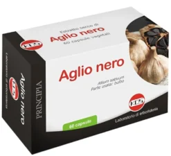 Kos Aglio Nero - Integratore per l'apparato cardiovascolare e il colesterolo, 60 capsule