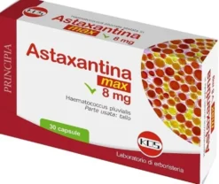 Kos Astaxantina Max Integratore alimentare ad azione antiossidante, 30 capsule