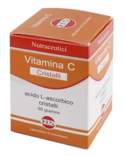 Kos Vitamina C Cristalli Integratore di Acido L-Ascorbico, 60g