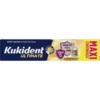 Kukident Ultimate MAXI Crema Adesiva per Dentiere Totali e Parziali Gusto Neutro, 57g