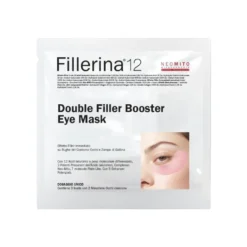 Labo Fillerina 12 Double Filler Neo-Mito - Maschera per il contorno occhi rimpolpante, 3 bustine