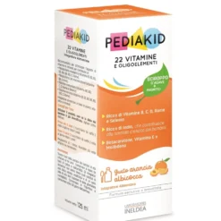 Laboratoires Ineldea Pediakid - 22 Vitamine e Oligoelementi Integratore, 125ml