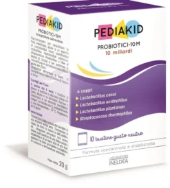Laboratoires Ineldea Pediakid - Probiotici 10miliardi Bambini, 10 bustine