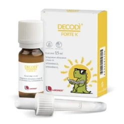 Laborest Decodì Forte K Integratore Vitamina D3 e K1 Calcio Ossa e Sangue, 15ml