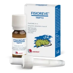 Laborest Fisioreve Tripto - Integratore in gocce per il rilassamento e il sonno, 20 ml