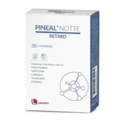 Laborest Pineal Notte Retard - Integratore di melatonina per il riposo notturno, 30 compresse