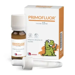 Laborest Primofluor - Integratore di fluoro in gocce per la mineralizzazione dei denti, 15 ml