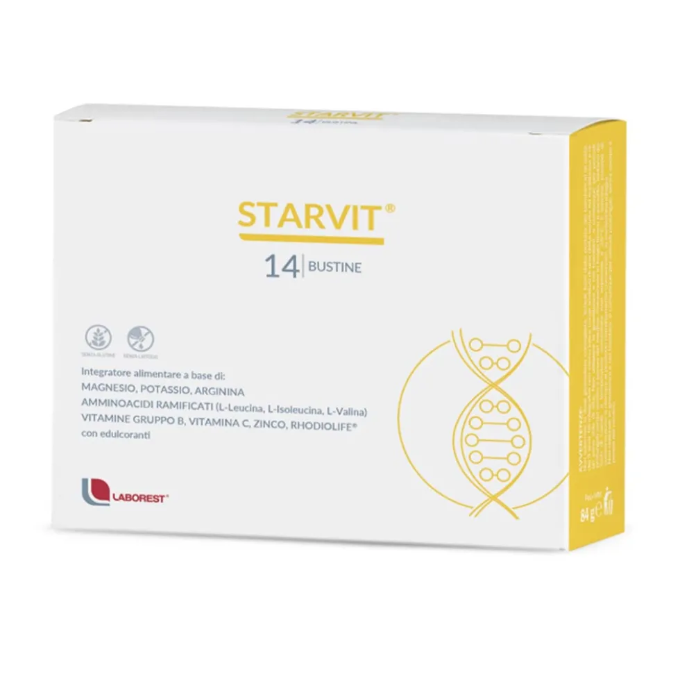 Laborest Starivit Integratore Multivitaminico Energia e Difesa, 14 Bustine