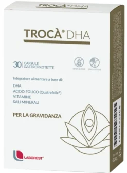Laborest troca dha integratore - Per gravidanza, 30 capsule gastroprotette