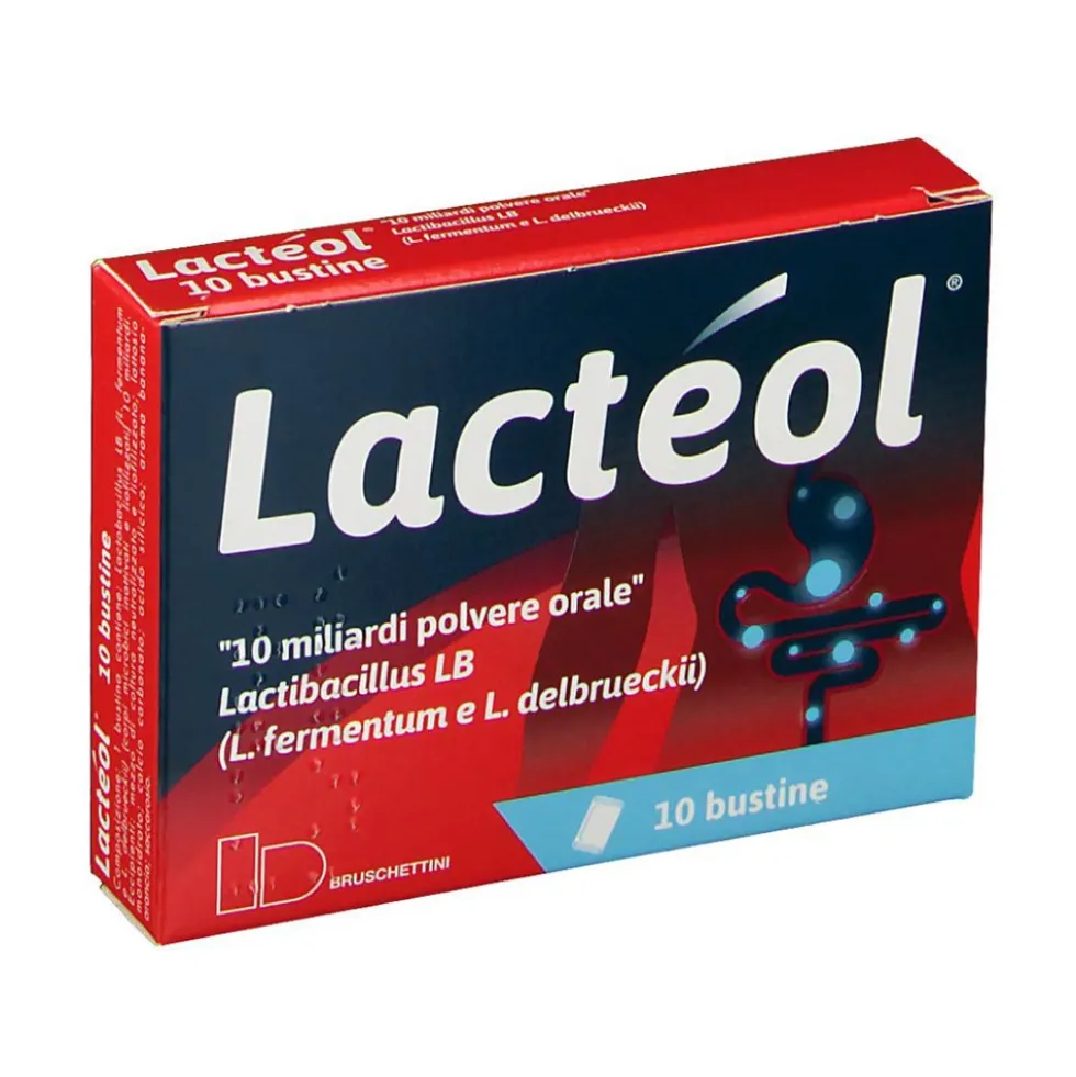 Lacteol 10 Miliardi Trattamento Diarrea e Dispepsia, 20 bustine