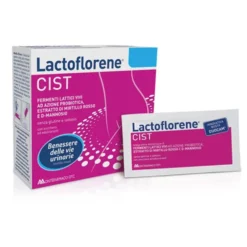 Lactoflorene Cist - Integratore alimentare per il benessere delle vie urinarie, 10 bustine Duocam