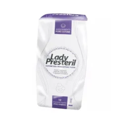 Lady Presteril Assorbenti Post Parto - Assorbenti in cotone ad alta assorbenza, 12 assorbenti