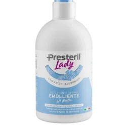 Lady Presteril Detergente intimo emolliente - Detergente lenitivo per la secchezza intima, 250 ml