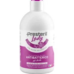 Lady Presteril Detergente Intimo Antibatterico pH Acido - Gel per l'equilibrio intimo, 250 ml