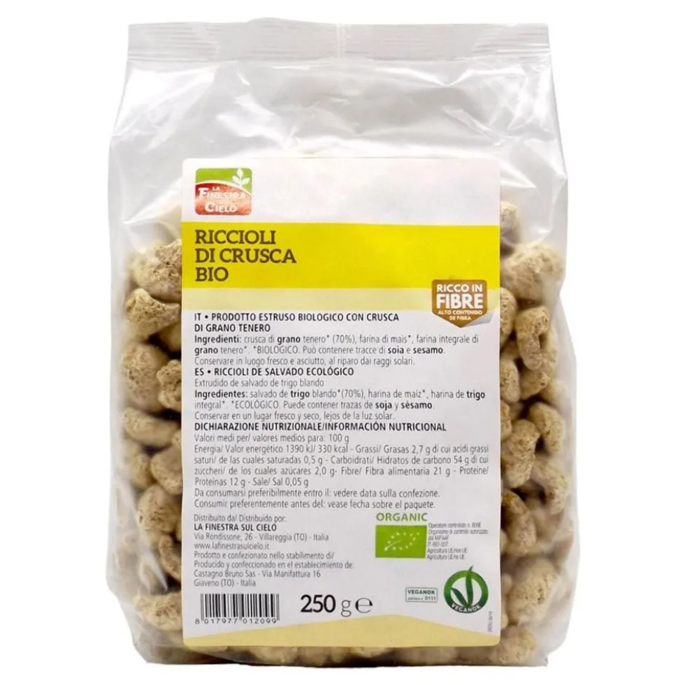 La Finestra sul Cielo Riccioli di Crusca, 250g