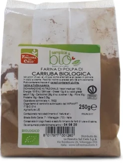 La Finestra Sul Cielo Semplice e Bio - Farina di Polpa di Carruba Bio, 250g