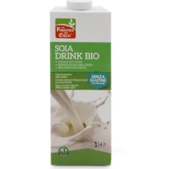 La Finestra sul Cielo Soia Drink - Bevanda di soia senza glutine per la colazione, 1 litro