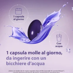 Laila per Ansia Lieve a base di Olio Essenziale di Lavanda, 14 Capsule Molli