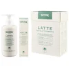 L'Amande Latte e Menta Kit Cofanetto Mani Sapone esfoliante 250 ml + Crema 75 ml