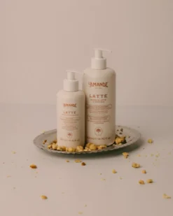 L'Amande Latte e Nocciola Bagnoschiuma Idratante Detergente emolliente per il corpo, 500ml