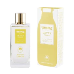 L'Amande Latte Fresco Eau de parfum Chantilly al limone e latte fresco note agrumate, 100 ml