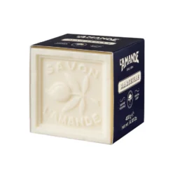 L'Amande Marseille Sapone solido detergente per corpo e mani, 400g