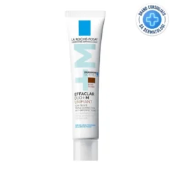 La Roche-Posay Effaclar + Duo+M Unifiant Tonalità Deep Shade Trattamento Correttivo Uniformante e Purificante con Phylobioma e Niacinamide, 40ml