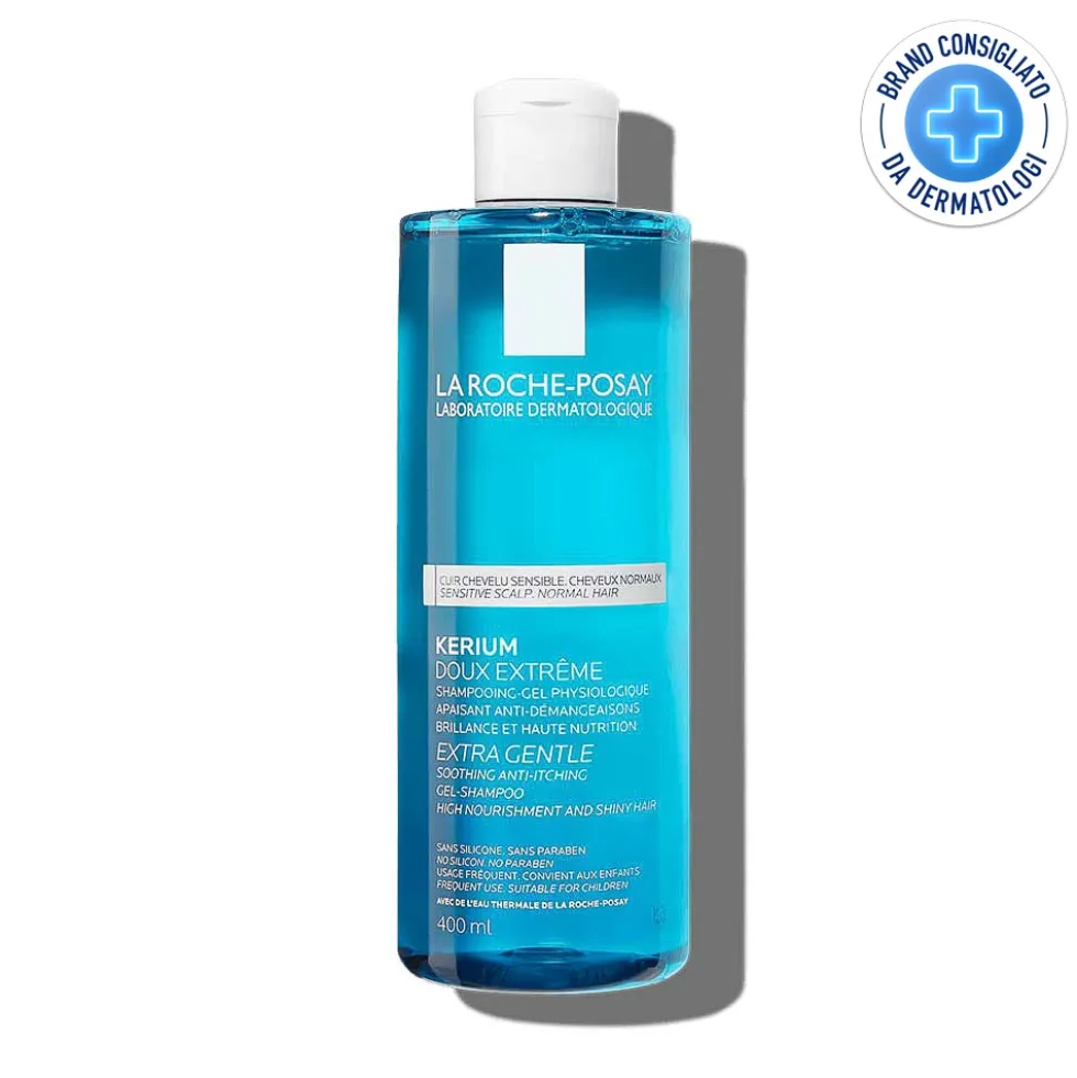 La Roche-Posay Kerium - Doux Shampoo Gel Lenitivo, 400ml